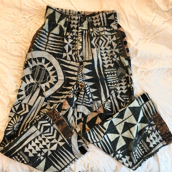 Free People Pants - Free People Movement Tribal Print Pants